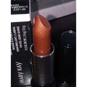 Mary Kay Gel Semi-Shine Lipstick Spiced Ginger Full Size New In Box